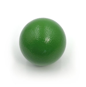 foam ball green grippy