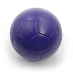 moulded foam soccer ball 5 purple