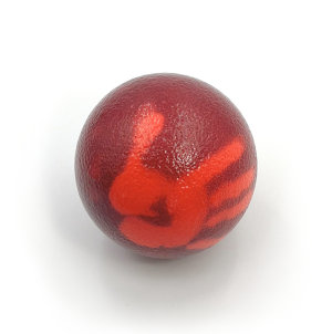 foam ball red thermal coating