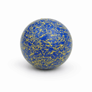 Blue Scribble Foam Ball