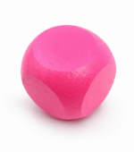 Pink Foam Coated Cube