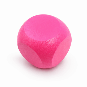 Pink Foam Coated Cube