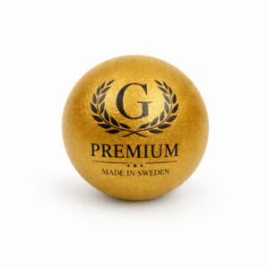 Gold premium logo foam ball